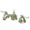 Kingston Brass KS3968PL 8" Widespread Bathroom Faucet, Brushed Nickel KS3968PL - alternate 1